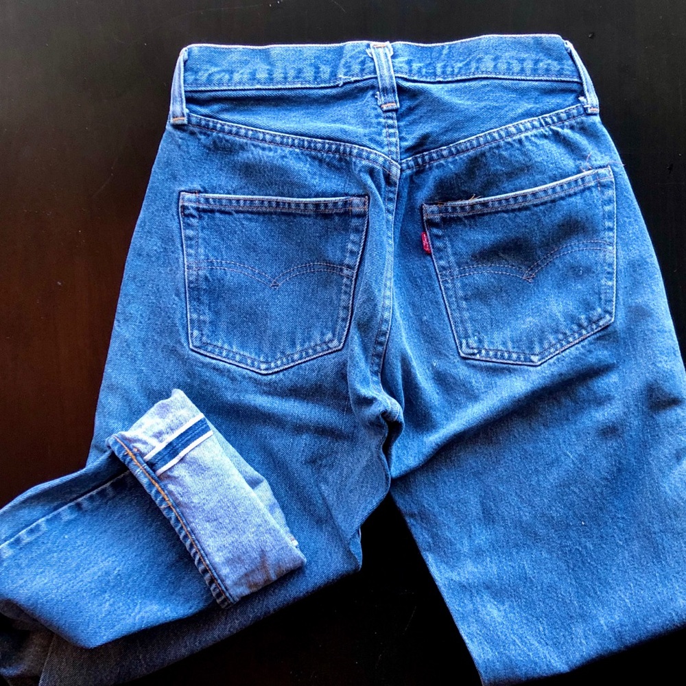 Vintage selvedge redline Levi’s 501